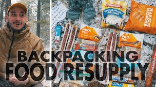 Thru Hike Food  3 Day Backpacking Resupply [upl. by Timms]