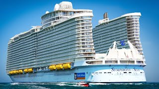 Life Inside the Worlds Largest Cruise Ships Ever Built [upl. by Yaf]