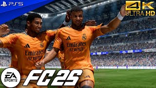 PS5 EA FC 25 New Official Gameplay  Real Madrid vs PSG  4K60FPS FIFA 25 [upl. by Eng]