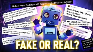 TapSwap Education Fake news and Real news How do they impact the cryptocurrency market [upl. by Kerekes]