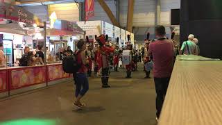 Foire aux vins de Colmar  la fanfare de cavalerie des hussards de Altkirch 33 [upl. by Teplica]