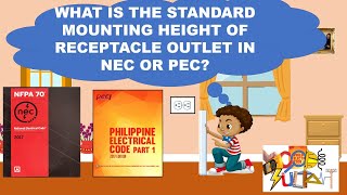 Standard Mounting Height of OutletsBased in NEC or PEC [upl. by Ventre]