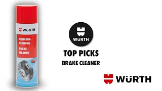 Top Picks Brake Cleaner  wwwwurthcouk [upl. by Webster]