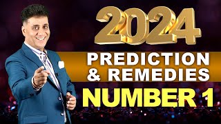 2024 Prediction amp Remedies for Number 1 I Numerology I Arviend Sud [upl. by Siram]