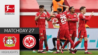 Bayer 04 Leverkusen  Eintracht Frankfurt 31  Highlights  Matchday 27 – Bundesliga 202223 [upl. by Reamy]