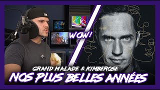 First Time Reaction Grand Malade amp Kimberose Nos plus Belles années  Dereck Reacts [upl. by Kimber782]