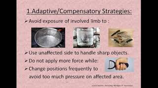 SENSORY REEDUCATION PART1📗adaptive or compensatory strategies [upl. by Adnawuj]