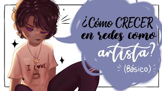 ¿Comó CRECER en REDES SOCIALES como ARTISTA  COSEJOS  TIPS  Osita Cafe Doodles [upl. by Timi]