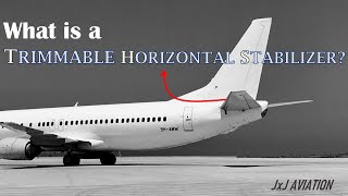 What is a Trimmable Horizontal StabilizerTHS Why THS is Required How THS operates Aircraft Trim [upl. by Brunk]