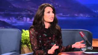 Lea Michele Conan 8112010 [upl. by Valery]