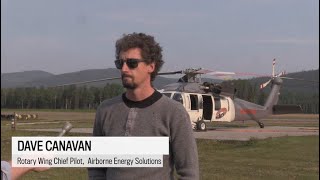 Helicopter pilots work to get Jasper National Park fires under control [upl. by Mano]