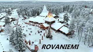 Santa Claus Village just before Christmas 2023  Rovaniemi Lapland Finland Europe [upl. by Annis953]