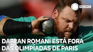 Atleta Darlan Romani está fora das Olimpíadas de Paris [upl. by Nevad181]