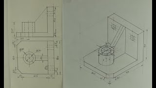 How to draw an Isometric Drawing  HSE  Page 51  Grade 12 [upl. by Cerys]