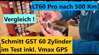 Simson Schmitt GST 60 Zylinder Test inkl Vmax GPS amp neuer LT 60 Pro Zylinder nach 500 Km [upl. by Adiazteb654]