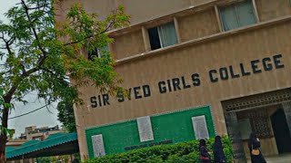 Sir Syed Girls College Tour  Sir Syed College Nazimabad Vlog  Girls College  Innocent Heart Write [upl. by Arob]