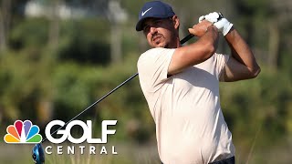 Brooks Koepka thinks beef with Bryson helps grow the game  Golf Central  Golf Channel [upl. by Lemon710]