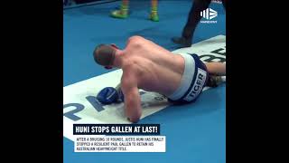 Justis Huni vs Paul Gallen 2021 [upl. by Chi]