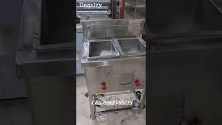 Double Deep Fryer Manufacturers Kolkata Call 85829 65215 [upl. by Hachman]