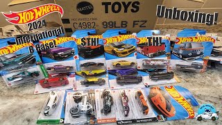 Unboxing Hot Wheels 2024 B Case International [upl. by Helli]