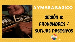 Curso de Aymara Básico Sesión 8  Pronombres personales y sufijos posesivos en aymara [upl. by Strephonn773]