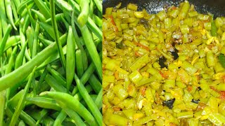 gavarfali ki Sabzil  Gavar Fali Recipe  food viralvideos recipe [upl. by Telocin]