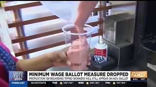 Minimum wage ballot measure dropped 2nd proposal likely to stay [upl. by Twelve]