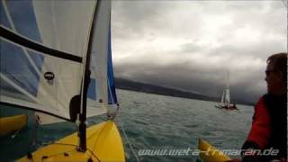 2 Weta 44 Challenge am Attersee [upl. by Sell]