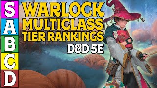 Warlock Multiclass Tier Ranking in DampD 5e [upl. by Franck]