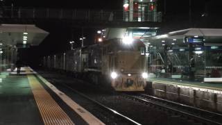 Trains at Middlemore at Night  HD [upl. by Aneles]