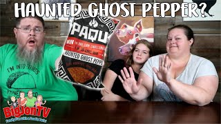 Paqui Haunted Ghost Pepper Chips  Taste Test Tuesday [upl. by Airreis577]