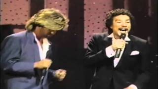 George Michael Smokey Robinson  Careless Whisper LIVE HD [upl. by Hullda]