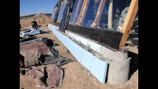 How to Build an Earthships Front Face  Part III [upl. by Aissenav915]