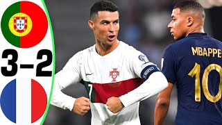 Portugal vs France 32  RONALDO vs MBAPPE  All Goals and Highlights 2023 [upl. by Onej]