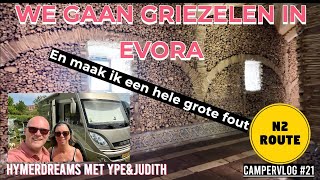 We gaan griezelen in Evora Campervlog21 [upl. by Netnilc]