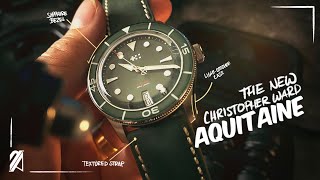 HandsOn Review C65 Aquitaine By Christopher Ward [upl. by Ennaylil]