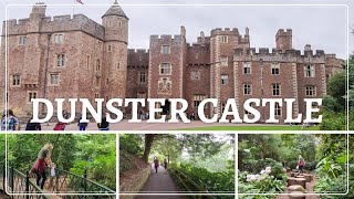 DUNSTER CASTLE  Att göra i England  Vi åker till Dunster slott i Somerset UK [upl. by Nairbo]