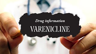 varenicline  Uses Dosage Side Effects amp Mechanism  Chantix [upl. by Keelin]