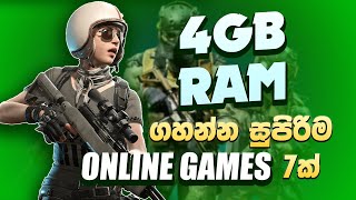 4gb ram low spec pc best online multiplayer games  4gb ram online games [upl. by Kciredorb]