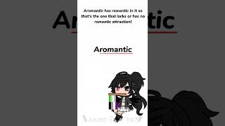 2 Happy Aromantic Spectrum Week Whats the difference between Aromantic and Asexual aroace [upl. by Pru]