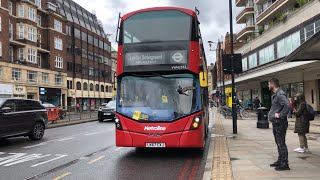 Full Journey  Northern Line Rail Replacement Bus Service NL1  Finchley Rd  Canons Park [upl. by Chappy]