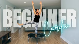 Beginner Trampoline Workout  Rebounder Cardio  Jump it [upl. by Llenahc]