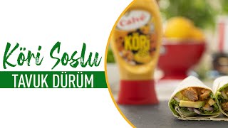 Köri Soslu Tavuk Dürüm Farklı Tatların Harmanı 🌯🍗 [upl. by Siramed]