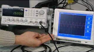 Use of Basic Laboratory Equipment Episode 4  Function generator [upl. by Bonnee]