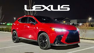 LUXURY LIFE  2022 Lexus NX 350 FSport NIGHT REVIEW InDepth Look at Exterior and Interior [upl. by Utham]