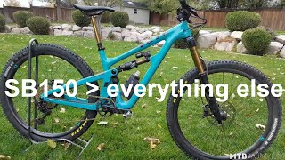 2019 Yeti Cycles SB150 Test Ride amp Review [upl. by Acireed275]