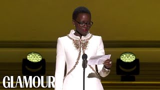 Lupita Nyong’o Shares Her Empowering Advice at the Glamour Women of the Year Awards [upl. by Adle]