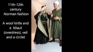 500 years of Medieval Fashion [upl. by Georgena]