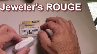 Jeweler’s Rouge by Drixet White Polishing Buffing Compound REVIEW [upl. by Ahsrop893]