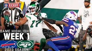 Buffalo Bills vs New York Jets  2023 Week 1 Game Highlights [upl. by Ede]